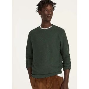mens cotton crewneck sweater